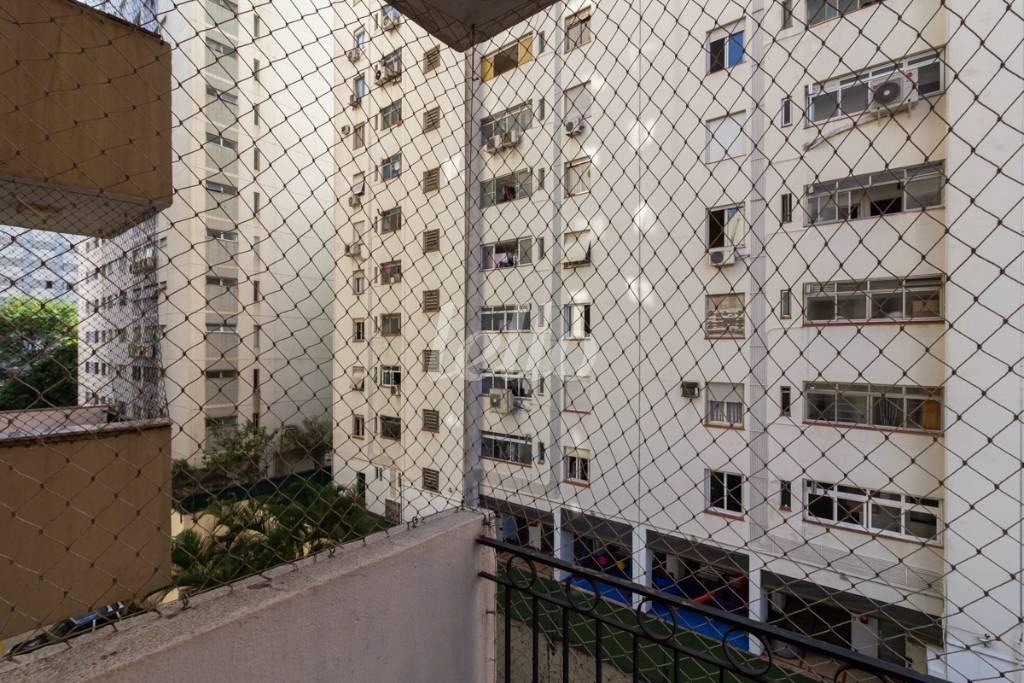 VARANDA de Apartamento para alugar, Padrão com 42 m², 1 quarto e 1 vaga em Jardim Paulista - São Paulo