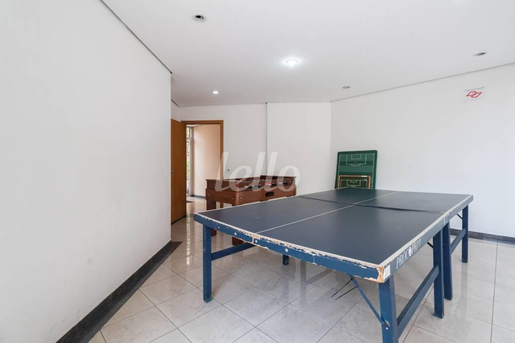 SALA DE JOGOS de Apartamento para alugar, Padrão com 83 m², 3 quartos e 1 vaga em Vila Azevedo - São Paulo