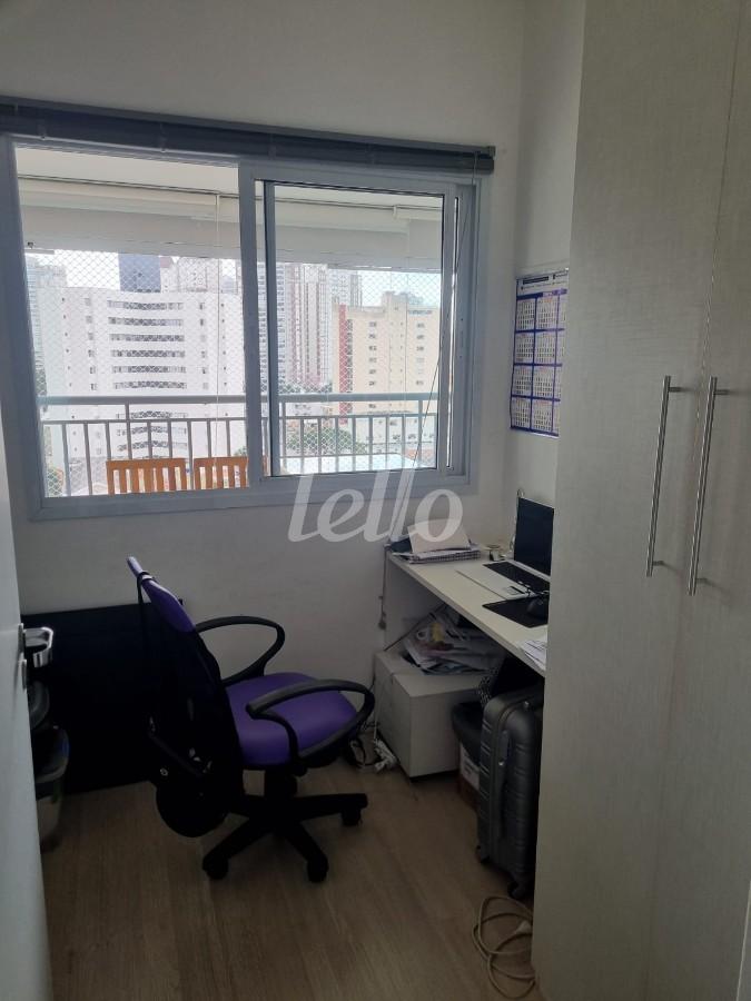 DORMITÓRIO de Apartamento à venda, Padrão com 64 m², 2 quartos e 1 vaga em Ch Santo Antônio (ZL) - São Paulo