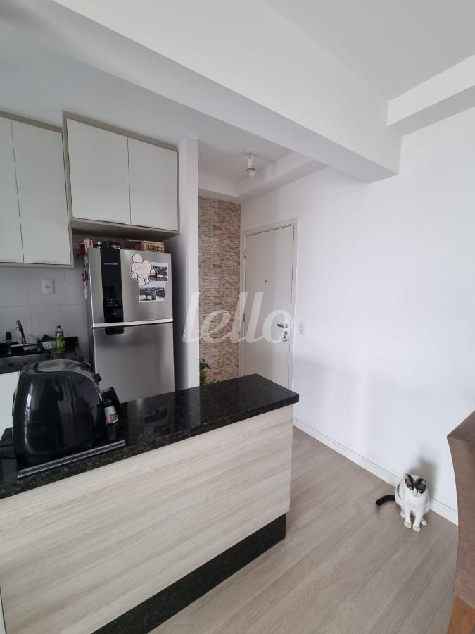 COZINHA de Apartamento à venda, Padrão com 64 m², 2 quartos e 1 vaga em Ch Santo Antônio (ZL) - São Paulo