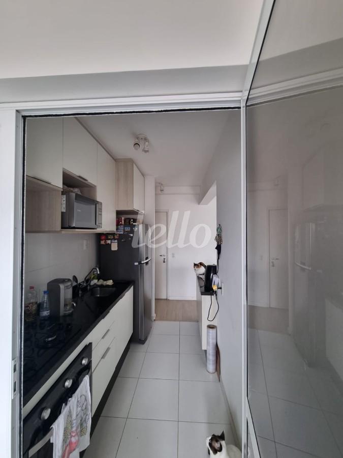 COZINHA de Apartamento à venda, Padrão com 64 m², 2 quartos e 1 vaga em Ch Santo Antônio (ZL) - São Paulo