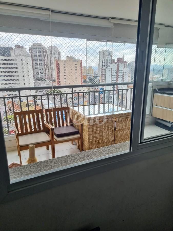 VISTA DORMITÓRIO de Apartamento à venda, Padrão com 64 m², 2 quartos e 1 vaga em Ch Santo Antônio (ZL) - São Paulo