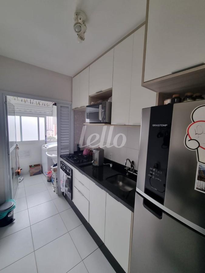 COZINHA de Apartamento à venda, Padrão com 64 m², 2 quartos e 1 vaga em Ch Santo Antônio (ZL) - São Paulo