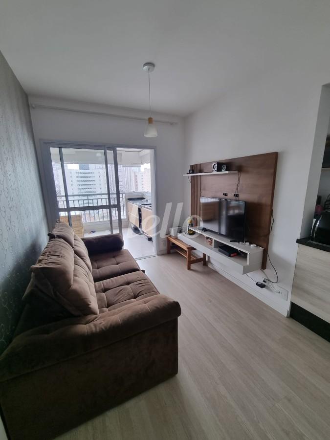 SALA de Apartamento à venda, Padrão com 64 m², 2 quartos e 1 vaga em Ch Santo Antônio (ZL) - São Paulo