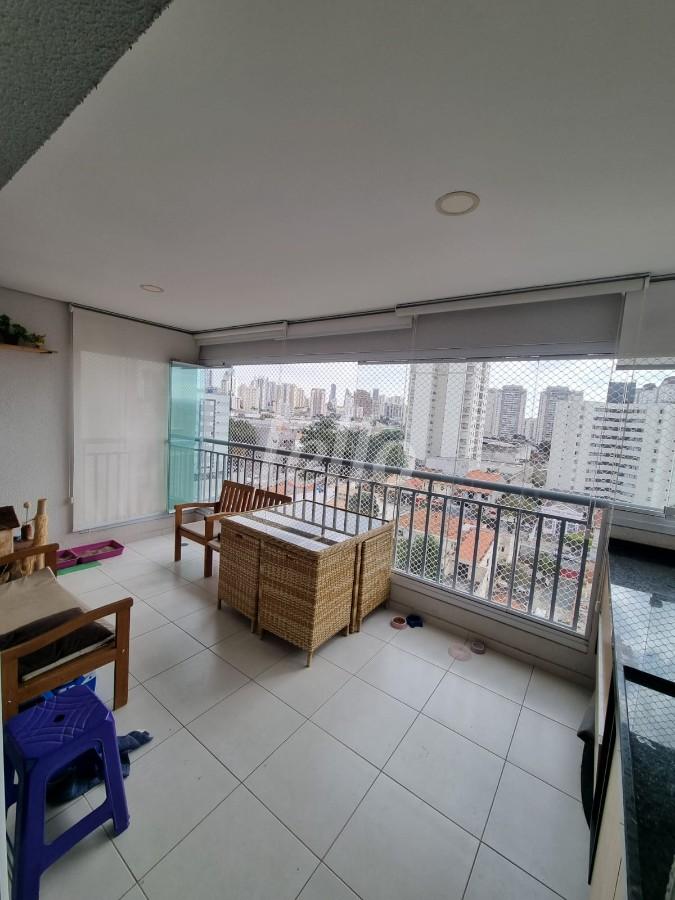 VARANDA GOURMET de Apartamento à venda, Padrão com 64 m², 2 quartos e 1 vaga em Ch Santo Antônio (ZL) - São Paulo