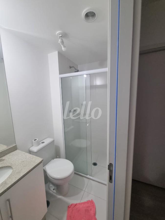 SUITE BANHEIRO de Apartamento à venda, Padrão com 64 m², 2 quartos e 1 vaga em Ch Santo Antônio (ZL) - São Paulo