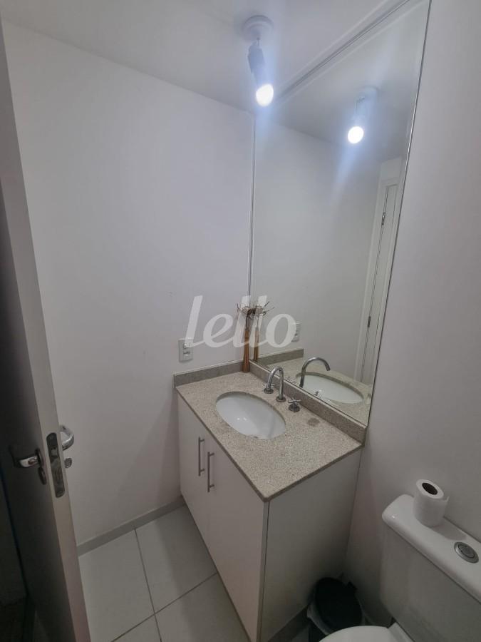 SUITE BANHEIRO de Apartamento à venda, Padrão com 64 m², 2 quartos e 1 vaga em Ch Santo Antônio (ZL) - São Paulo