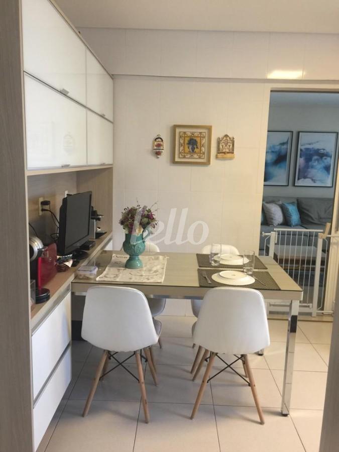 COZINHA de Apartamento à venda, Padrão com 118 m², 3 quartos e 2 vagas em Ch Santo Antônio (ZL) - São Paulo