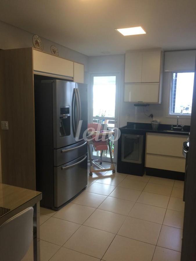 COZINHA de Apartamento à venda, Padrão com 118 m², 3 quartos e 2 vagas em Ch Santo Antônio (ZL) - São Paulo