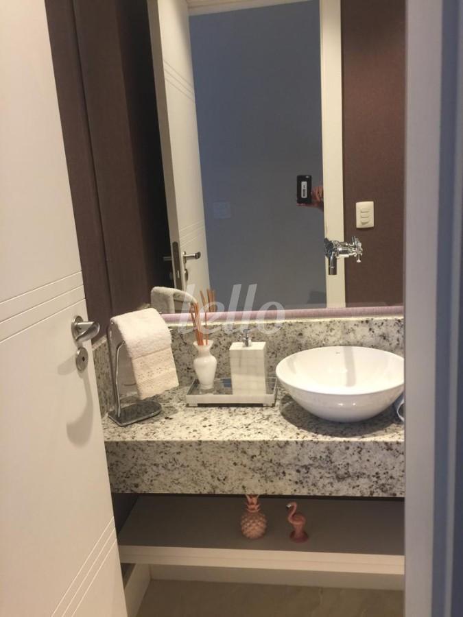 LAVABO de Apartamento à venda, Padrão com 118 m², 3 quartos e 2 vagas em Ch Santo Antônio (ZL) - São Paulo