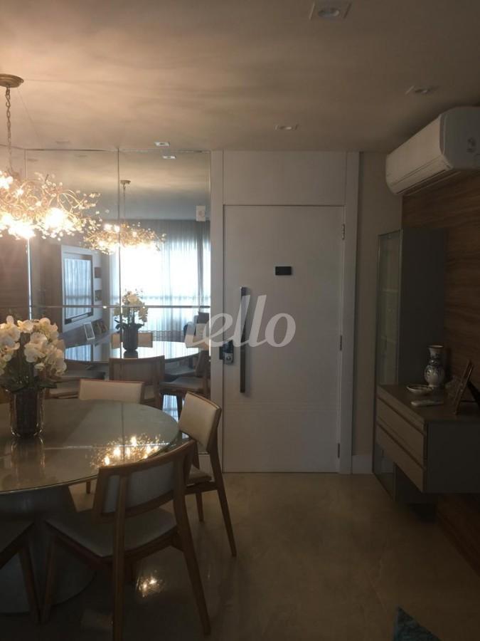 SALA de Apartamento à venda, Padrão com 118 m², 3 quartos e 2 vagas em Ch Santo Antônio (ZL) - São Paulo