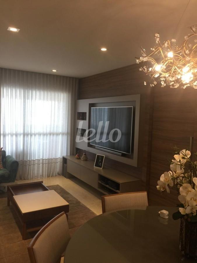 SALA DE ESTAR de Apartamento à venda, Padrão com 118 m², 3 quartos e 2 vagas em Ch Santo Antônio (ZL) - São Paulo