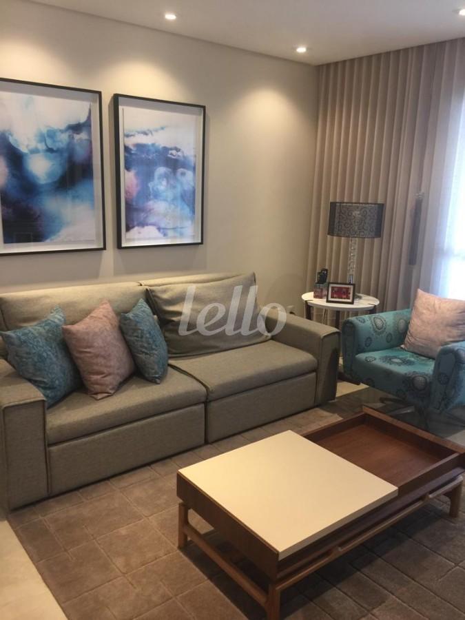 SALA de Apartamento à venda, Padrão com 118 m², 3 quartos e 2 vagas em Ch Santo Antônio (ZL) - São Paulo