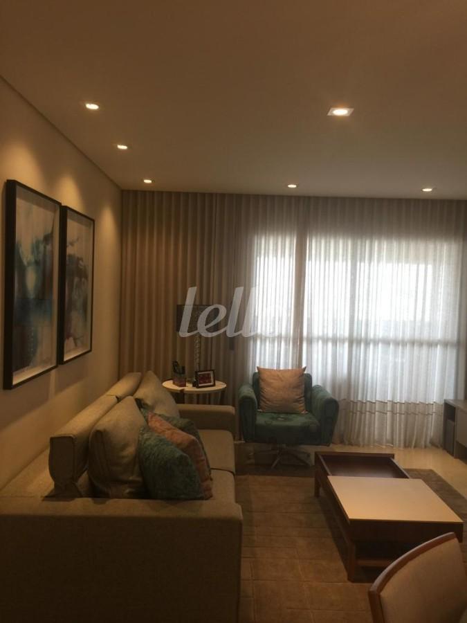 SALA de Apartamento à venda, Padrão com 118 m², 3 quartos e 2 vagas em Ch Santo Antônio (ZL) - São Paulo