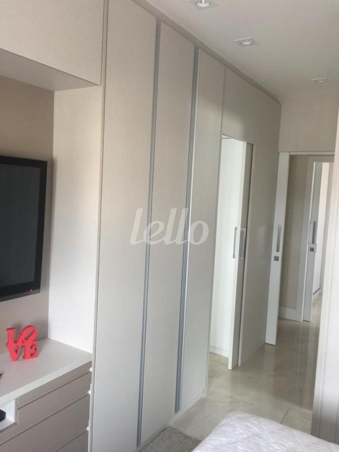 QUARTO de Apartamento à venda, Padrão com 118 m², 3 quartos e 2 vagas em Ch Santo Antônio (ZL) - São Paulo