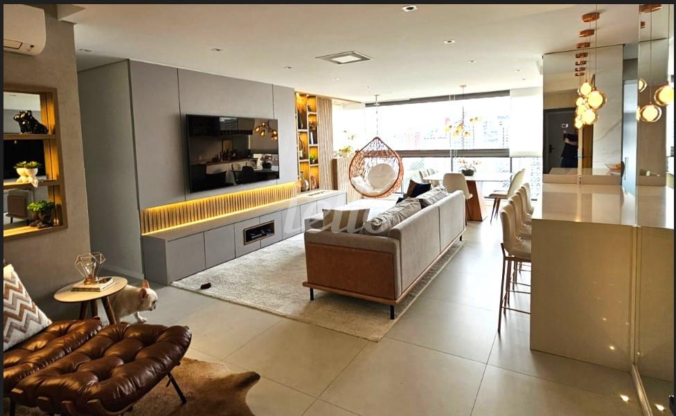 SALA de Apartamento à venda, Padrão com 94 m², 2 quartos e 2 vagas em Chácara Inglesa - São Paulo