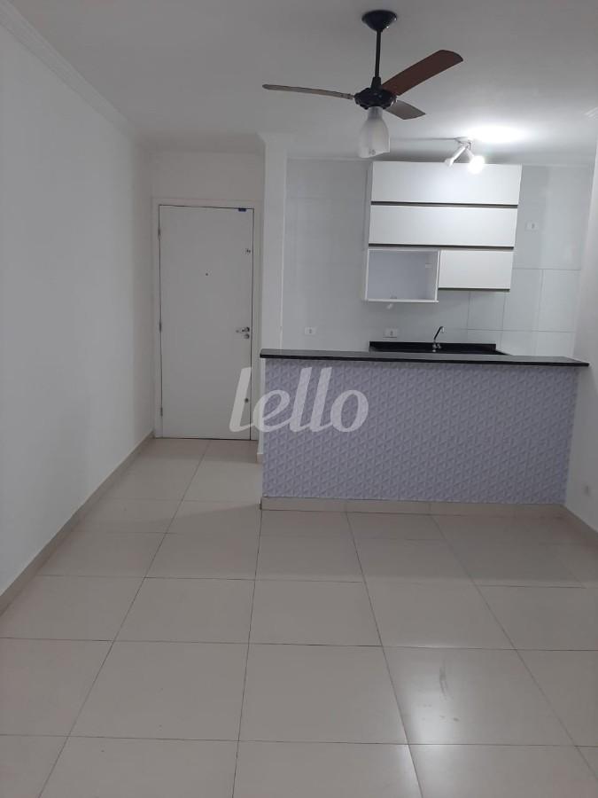 SALA de Apartamento para alugar, Padrão com 52 m², 2 quartos e 1 vaga em Vila Bela - São Paulo