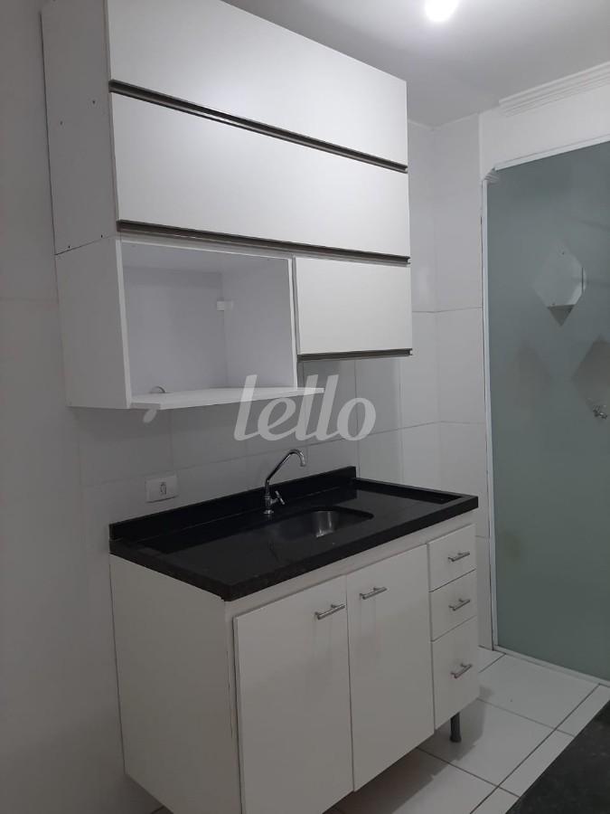 COZINHA de Apartamento para alugar, Padrão com 52 m², 2 quartos e 1 vaga em Vila Bela - São Paulo