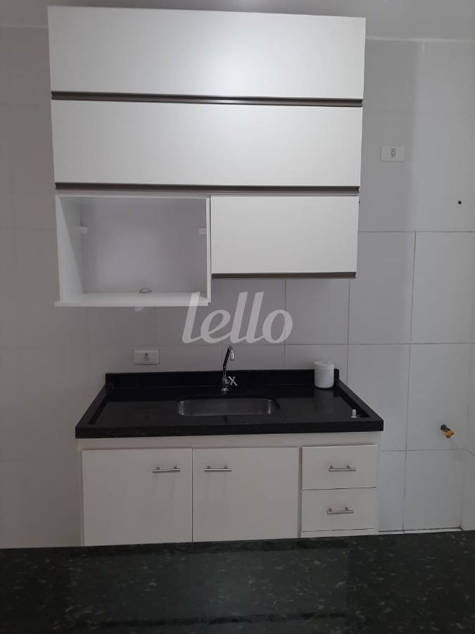 COZINHA de Apartamento para alugar, Padrão com 52 m², 2 quartos e 1 vaga em Vila Bela - São Paulo