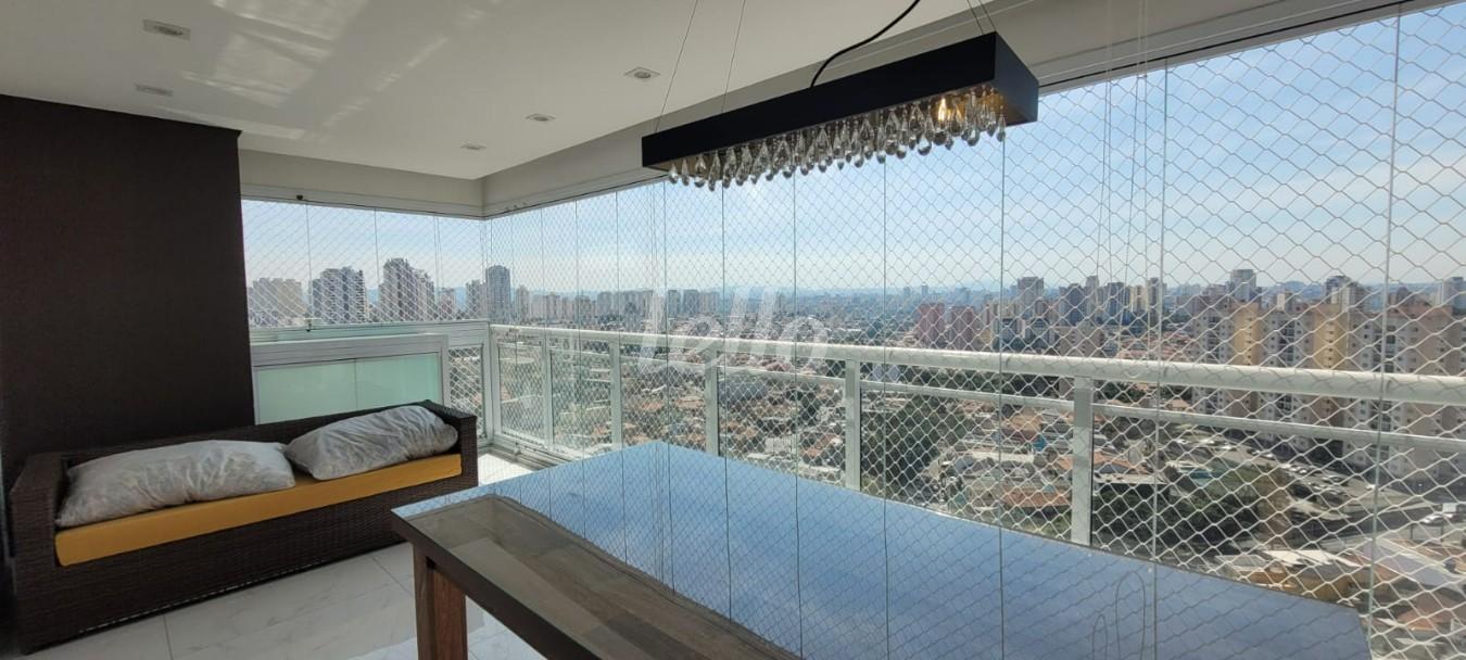 VARANDA GOURMET de Apartamento à venda, Padrão com 81 m², 3 quartos e 2 vagas em Vila Formosa - São Paulo