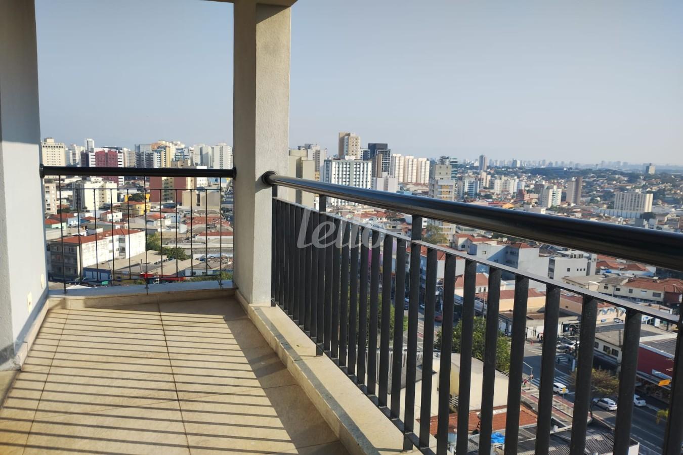 VARANDA de Apartamento à venda, Padrão com 36 m², 1 quarto e 1 vaga em Saúde - São Paulo