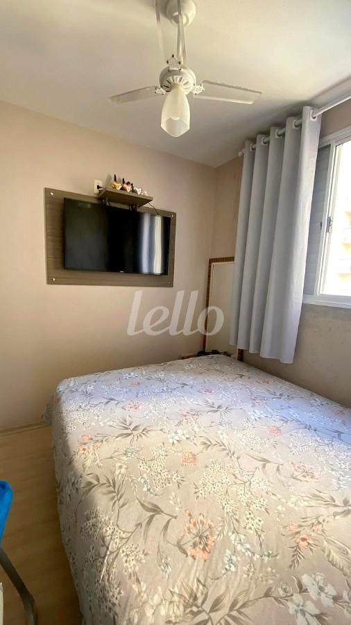 DORMITORIO de Apartamento à venda, Padrão com 55 m², 2 quartos e 1 vaga em Quarta Parada - São Paulo