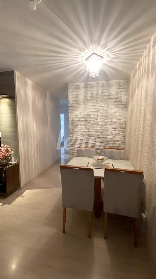 SALA JANTAR de Apartamento à venda, Padrão com 55 m², 2 quartos e 1 vaga em Quarta Parada - São Paulo