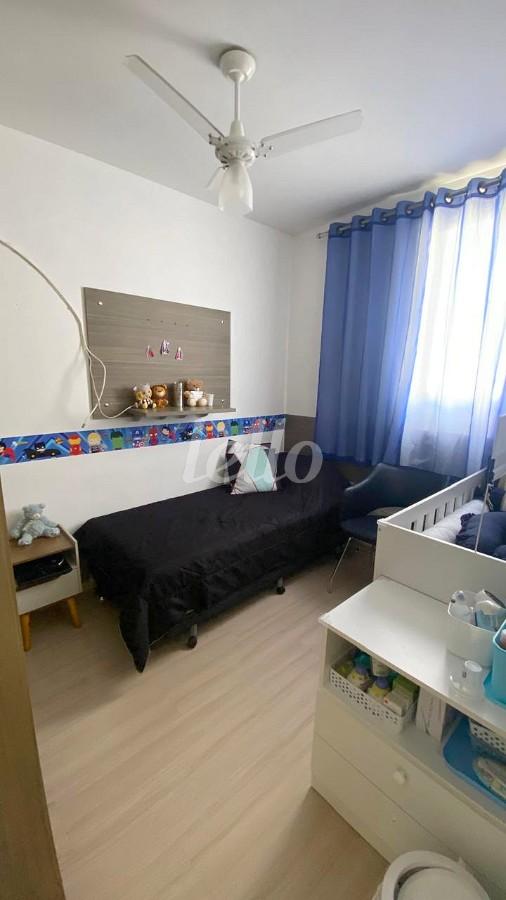 DORMITORIO de Apartamento à venda, Padrão com 55 m², 2 quartos e 1 vaga em Quarta Parada - São Paulo