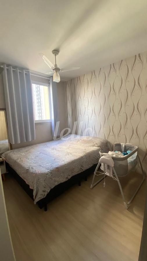 DORMITORIO de Apartamento à venda, Padrão com 55 m², 2 quartos e 1 vaga em Quarta Parada - São Paulo