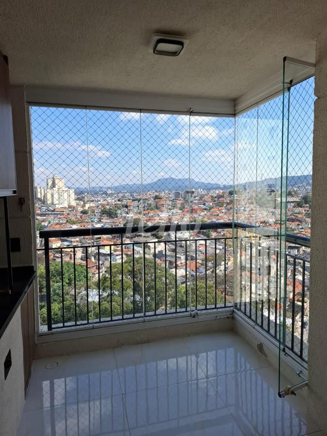 VARANDA GOURMET de Apartamento à venda, Padrão com 81 m², 3 quartos e 1 vaga em Vila Amélia - São Paulo