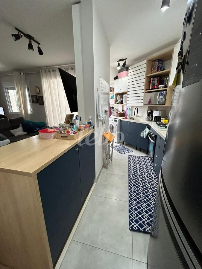 COZINHA de Apartamento à venda, Padrão com 65 m², 2 quartos e 1 vaga em Brás - São Paulo