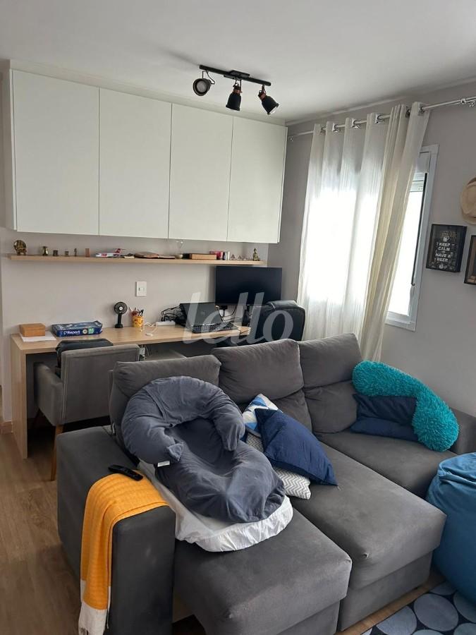 SALA de Apartamento à venda, Padrão com 65 m², 2 quartos e 1 vaga em Brás - São Paulo