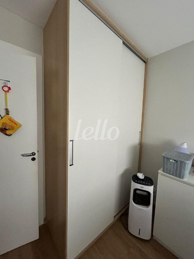 DORMITORIO de Apartamento à venda, Padrão com 65 m², 2 quartos e 1 vaga em Brás - São Paulo