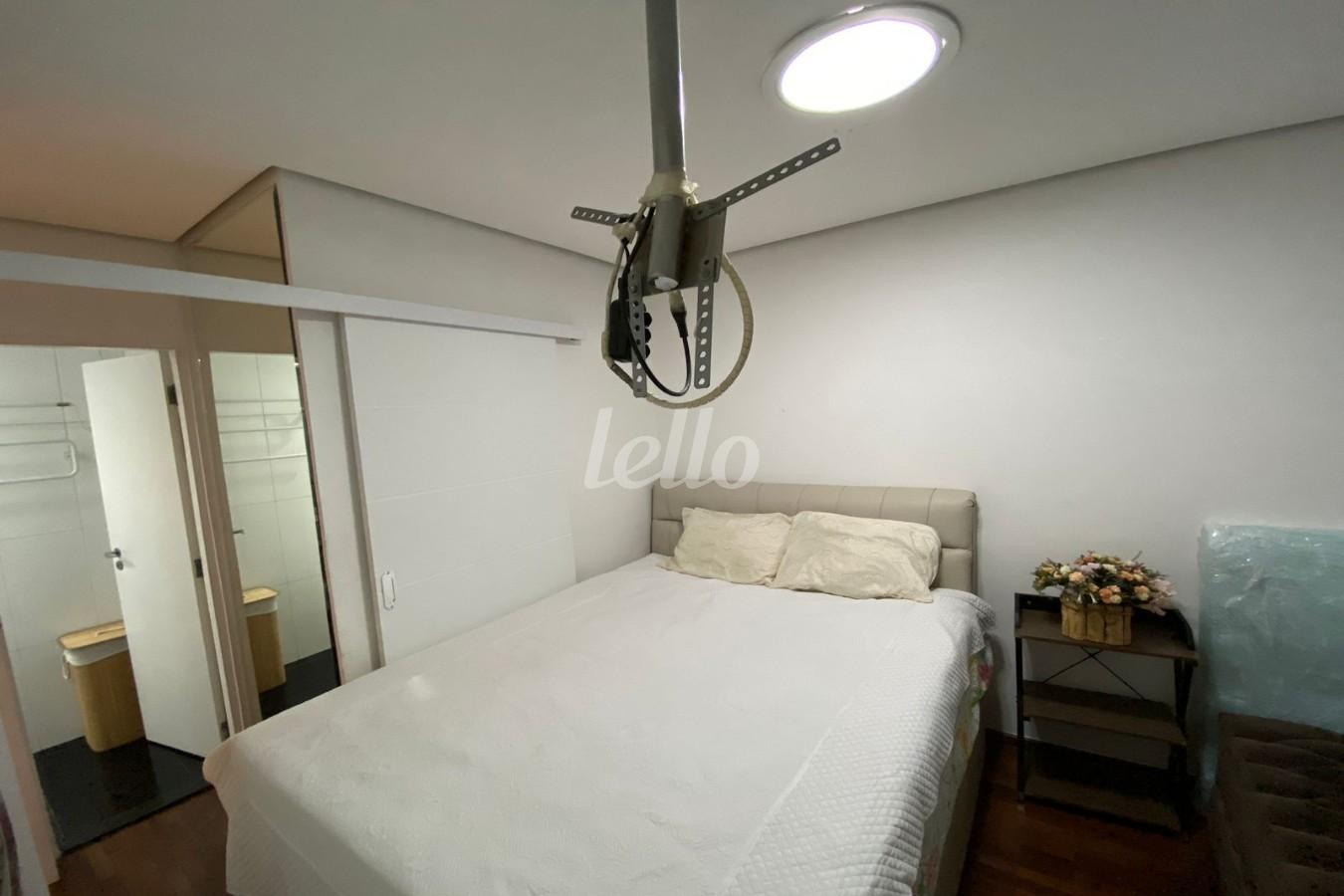 DORMITORIO de Apartamento à venda, cobertura - Padrão com 88 m², 3 quartos e 2 vagas em Vila Bertioga - São Paulo