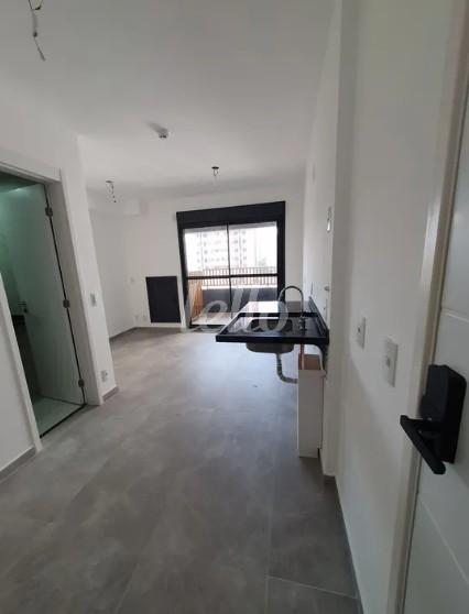 SALA de Apartamento à venda, Studio com 27 m², 1 quarto e em Vila Clementino - São Paulo