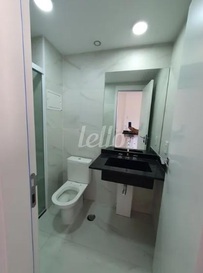 BANHEIRO de Apartamento à venda, Studio com 27 m², 1 quarto e em Vila Clementino - São Paulo