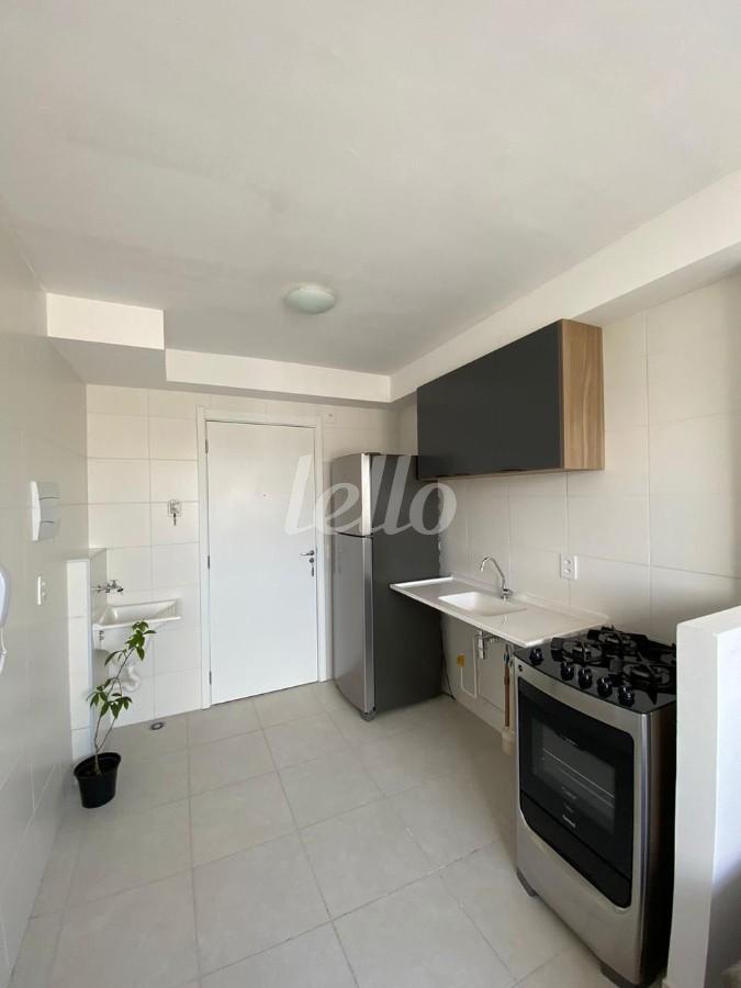 COZINHA de Apartamento à venda, Padrão com 24 m², 1 quarto e em Brás - São Paulo