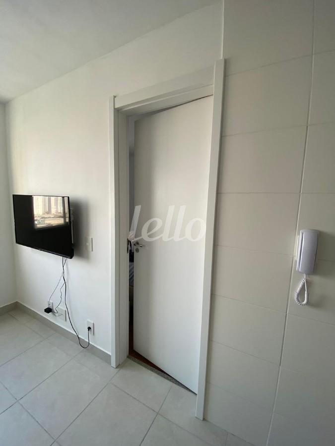 SALA de Apartamento à venda, Padrão com 24 m², 1 quarto e em Brás - São Paulo