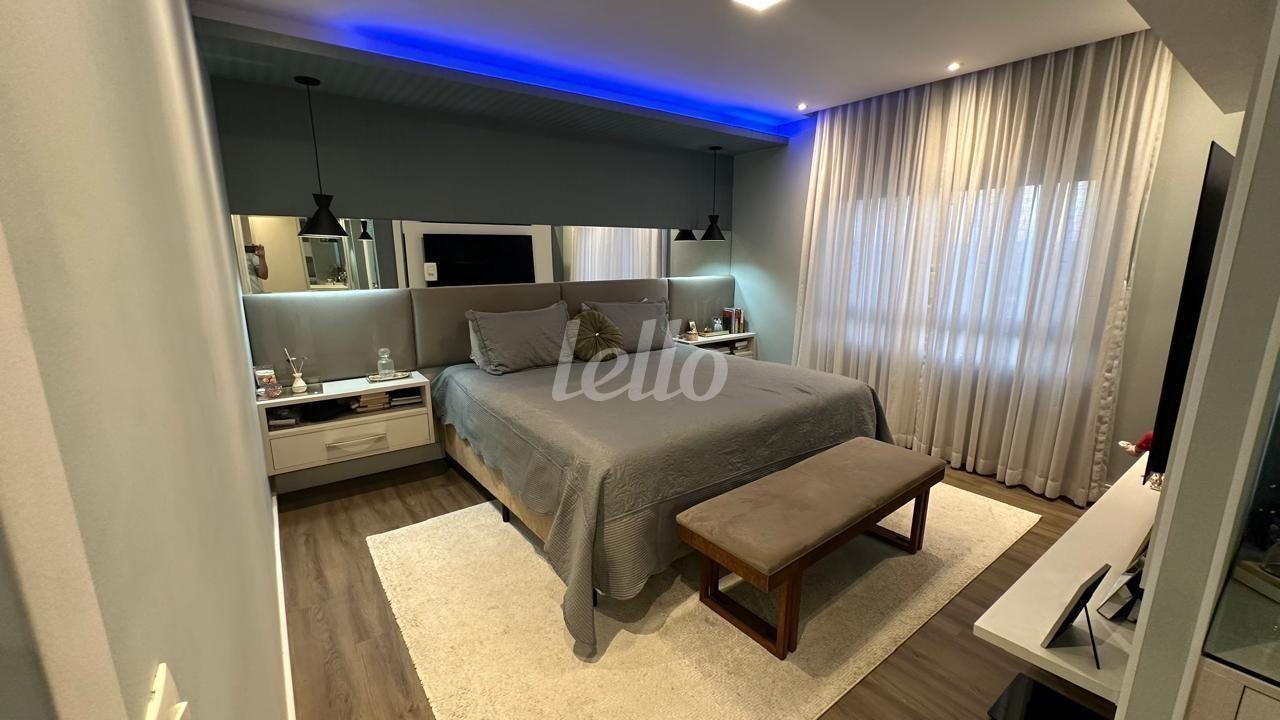 SUITE MASTER de Apartamento à venda, Padrão com 250 m², 3 quartos e 4 vagas em Ch Santo Antônio (ZL) - São Paulo