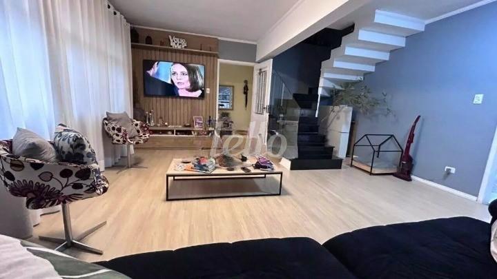 SALA de Casa à venda, de vila - sobrado com 260 m², 3 quartos e 1 vaga em Vila Prudente - São Paulo