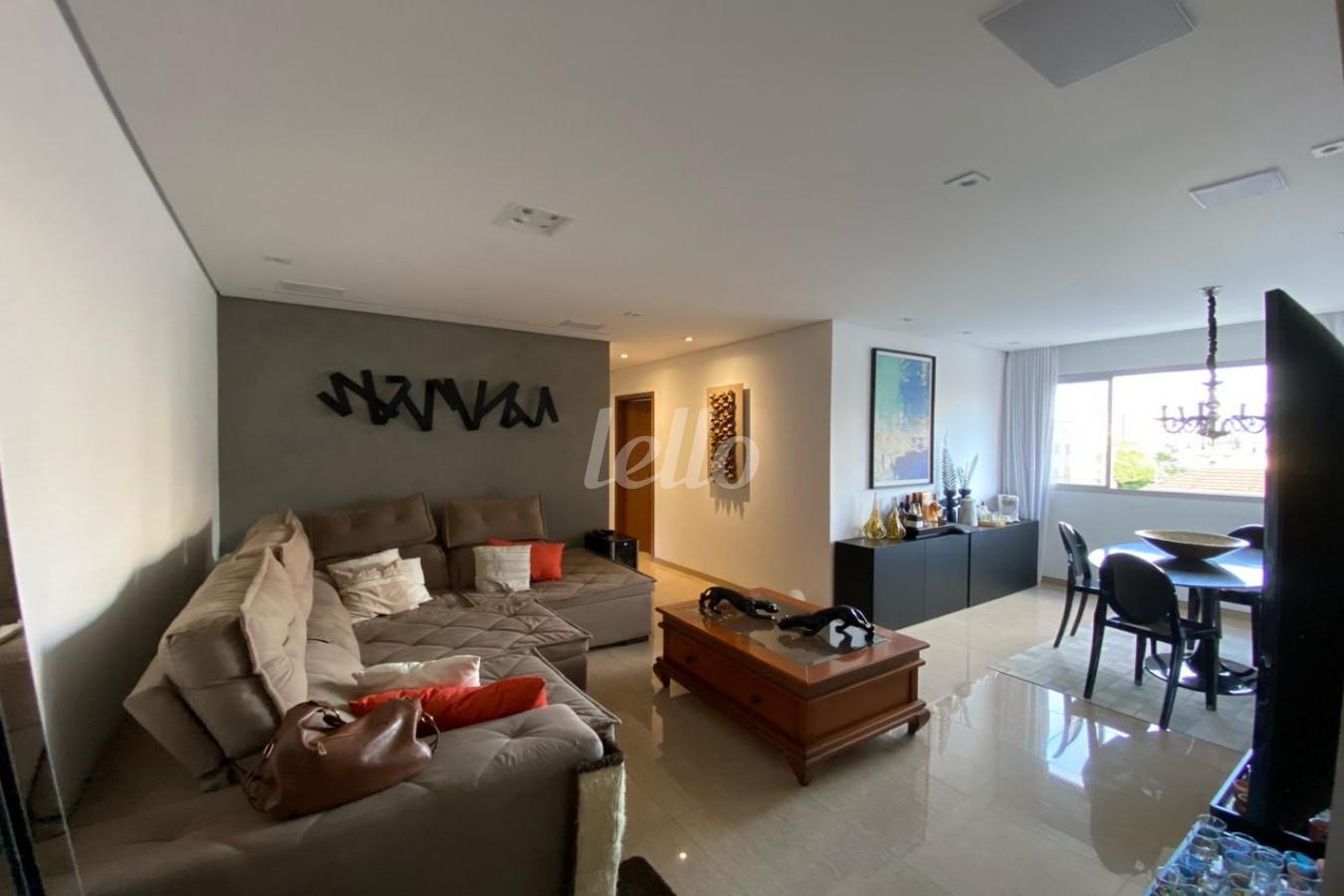 SALA de Apartamento à venda, Padrão com 87 m², 3 quartos e 1 vaga em Ch Santo Antônio (ZL) - São Paulo