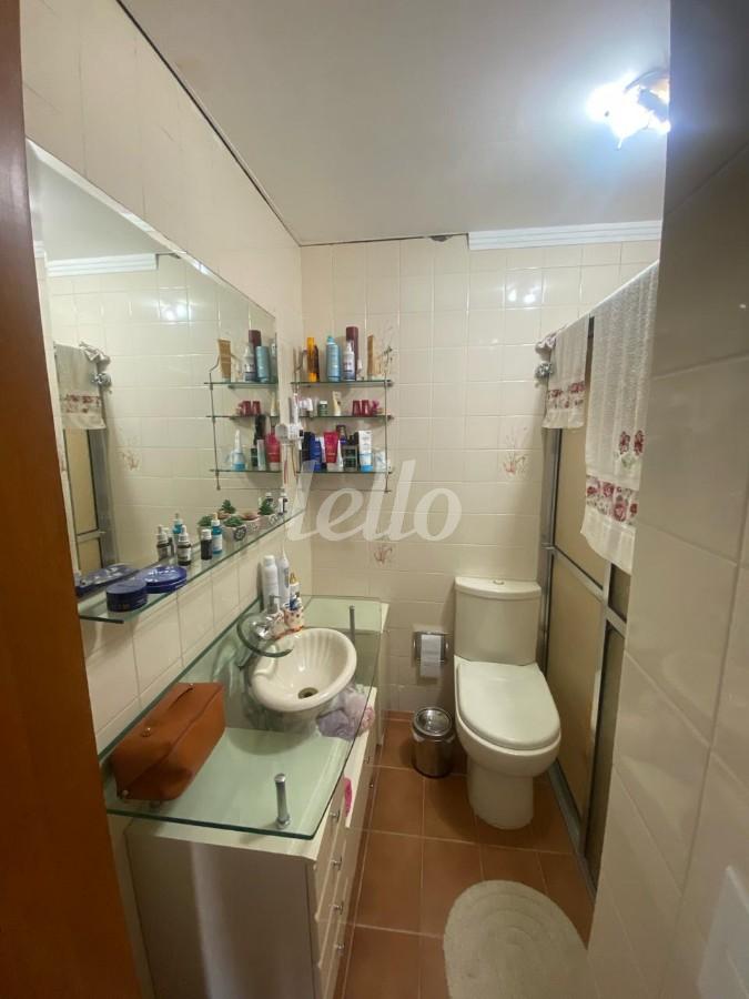 BANHEIRO de Apartamento à venda, Padrão com 87 m², 3 quartos e 1 vaga em Ch Santo Antônio (ZL) - São Paulo