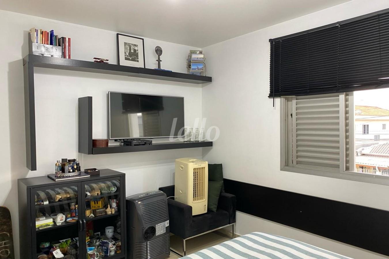 DORMITÓRIO de Apartamento à venda, Padrão com 87 m², 3 quartos e 1 vaga em Ch Santo Antônio (ZL) - São Paulo