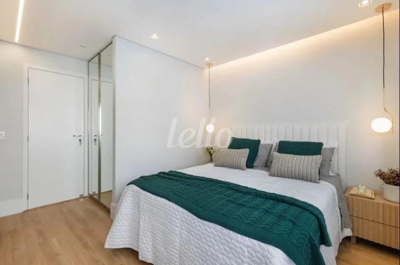 DORMITÓRIO de Apartamento à venda, cobertura - Padrão com 144 m², 2 quartos e 1 vaga em Vila Mariana - São Paulo