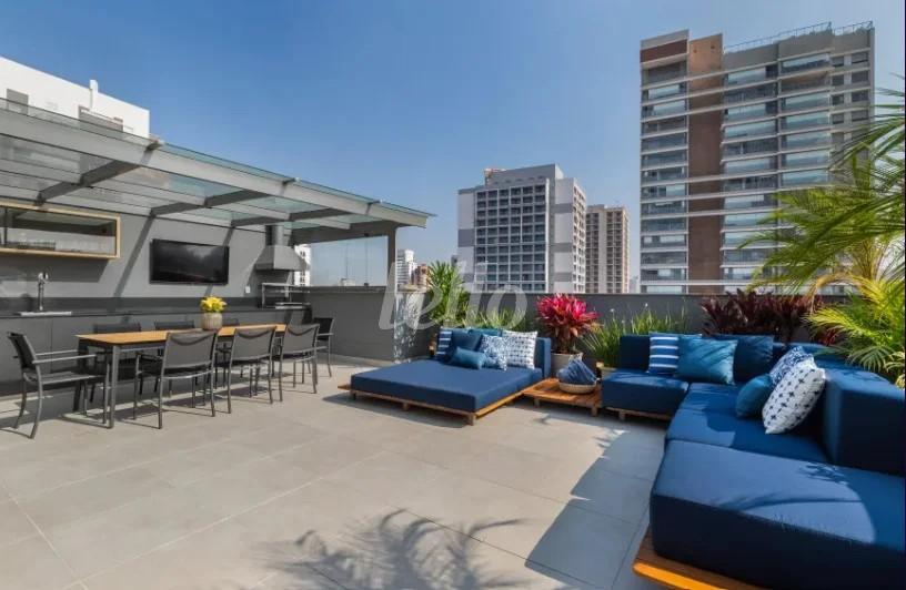 TERRAÇO de Apartamento à venda, cobertura - Padrão com 144 m², 2 quartos e 1 vaga em Vila Mariana - São Paulo