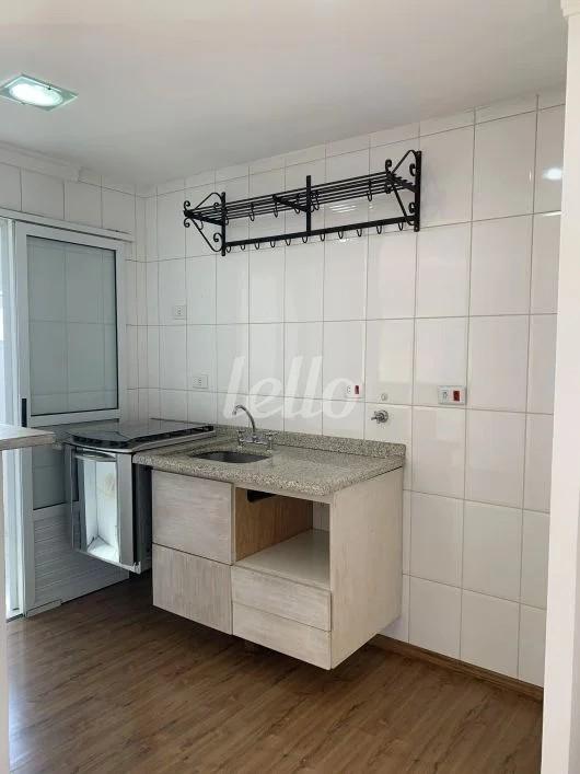 COZINHA de Apartamento à venda, Padrão com 40 m², 1 quarto e 1 vaga em Mirandopolis - São Paulo