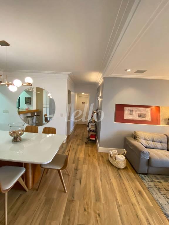 SALA de Apartamento à venda, Padrão com 104 m², 3 quartos e 2 vagas em Mooca - São Paulo