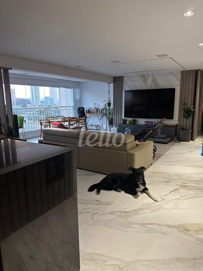 SALA de Apartamento à venda, Padrão com 137 m², 3 quartos e 2 vagas em Parque São Jorge - São Paulo