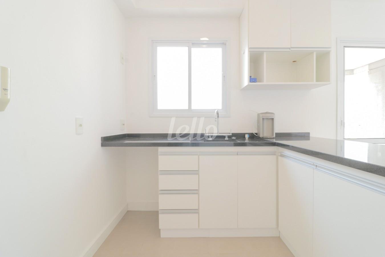 COZINHA de Apartamento para alugar, Padrão com 40 m², 1 quarto e 1 vaga em Vila Mariana - São Paulo