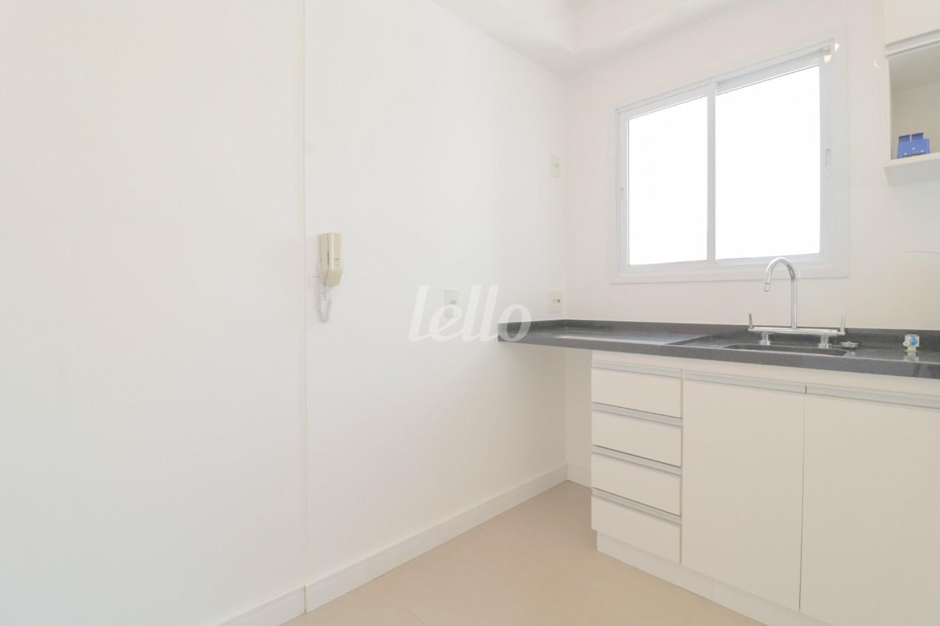 COZINHA de Apartamento para alugar, Padrão com 40 m², 1 quarto e 1 vaga em Vila Mariana - São Paulo